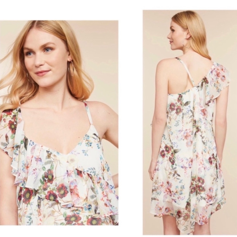 NWT Jessica Simpson (XL) Maternity Ruffled, Sleeveless Floral Dress HOST PICK
